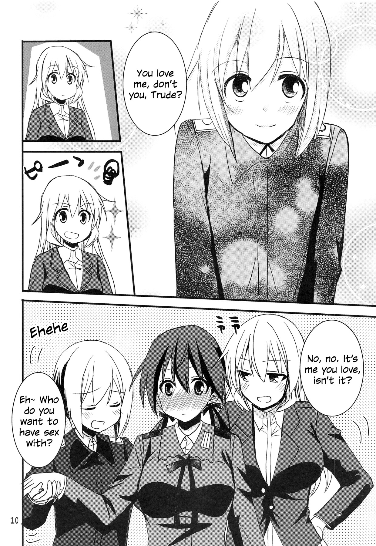 Hentai Manga Comic-We Did Lewd Things to Trude-Read-7